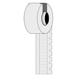 Brady M6-10x4.2-7597-WT etiquetas de polietileno brancas 10 mm x 4,20 mm | BRAM6-10X4.2-7597-WT