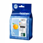Brother LC3211 Pack 4 cores | BRB-LC3211BCMY_R