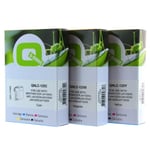 Q-Nomic Pack poupança LC-125XL 3 tinteiros cores | QNB-LC125XLC/M/Y