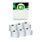 Q-Nomic 2093092 etiquetas de expedição e crachá de identificação 6 rolos | QN2093092