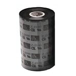 Zebra 2100 02100BK06409 fita de cera preta 64mm x 91M | ZEB02100BK06409
