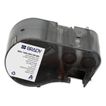 Brady M5C-1500-595-OR-BK fita de vinil preto sobre laranja 38,1 mm x 7,62 m | BRAM5C-1500-595-OR-BK