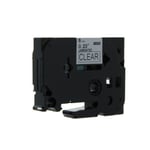 Q-Nomic TZe-111 fita preto Sobre Transparente 6 mm | QNTZE111