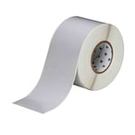 Brady THT-107-413 etiqueta de poliéster prateado mate 101,60 mm x 91,44 m | BRATHT-107-413
