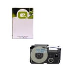 Q-Nomic XR-12WEB fita azul sobre branco de 12 mm | QNKR12WEB1