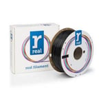 REAL 3D Filamento PETG 1,75 mm preto (1 kg) | 3DREALPETG175-2213