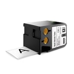 DYMO 1868812 XTL fita termoretrátil preto sobre branco 54mm | DYM1868812