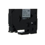 Q-Nomic TZe-M931 fita metalizada 12mm texto preto sobre prata mate (8M) | QNTZe-M931