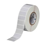 Brady THT-17-413-3 etiqueta de poliéster prateado mate 50,80 x 25,40 mm | BRATHT-17-413-3