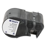 Brady M5-129-461 etiquetas de poliéster laminado preto sobre branco/transparente 38,1 mm x 57,15 mm x 31,75 mm | BRAM5-129-461