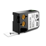 DYMO 1868811 XTL fita termoretrátil preto sobre branco 19mm | DYM1868811