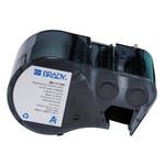 Brady M4-17-595 etiquetas de vinil preto sobre branco 25,40 mm x 12,70 mm | BRAM4-17-595