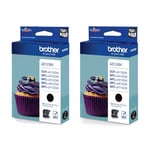 Brother LC123 Pack 2 tinteiros preto | BRB-LC123BK