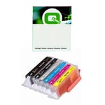 Q-nomic Pack tinteiros PGI530/CLI531 (6 cores) | QNB-PGI530CLI531