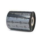 Zebra 2100 02100BK08945 fita de cera preta 89mm x 450M | ZEB02100BK08945