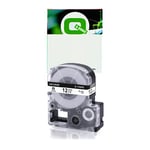 Q-Nomic LK-4WBN fita preto sobre branco 12mm x 9M | QNC53S654021