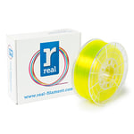 REAL 3D Filamento PETG 2,85 mm amarelo Transparente (1 kg) | 3DREALPETG285-2009
