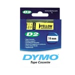 Dymo 61914 fita de etiquetas amarelas 19mm (S0721180) | 61914