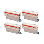 OKI 46490404/3/2/1  Pack toner (BK/C/M/Y) | OKIB-4649040