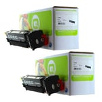 Q-Nomic 718 Pack poupança 2 Toners pretos | QNB-718BK