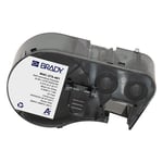 Brady M4C-375-461 etiquetas de poliéster laminado preto sobre branco 9,53 mm x 7,62 m | BRAM4C-375-461