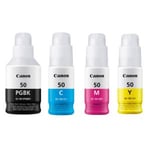 Canon GI-50 Pack 4 garrafas de tinta | CANB-GI50