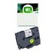 Q-Nomic HSe-221 fita termo retrátil preto sobre branco 9 mm | QNHSE221