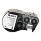 Brady M4C-1000-595-GN-WT fita de vinil branco sobre verde 25,4 mm x 7,62 m | BRAM4C-1000-595-GN-WT