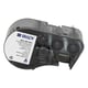 Brady M4C-250-7641 fita termoencolhível preto sobre branco 11,15 mm x 2,13 m | BRAM4C-250-7641