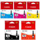 Canon PGI-72 Pack poupança (MBK/C/M/Y/R) | CANB-PGI-72MBK/C/M/Y/R