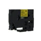 Q-Nomic TZe-FX631 fita flexível 12mm texto preto sobre amarelo (8M) | QNTZe-FX631