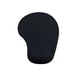Tapete rato | Apoio de pulsos de gel | Preto