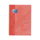 Caderno Espiral Oxford | Quadricula 5mm | Capa Extradura | Vermelho coral