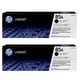 HP 85 (CE285AD) Pack de 2 toners preto | HPB-CE285AD