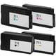 Q-Nomic 711 Pack 4 Tinteiros (BK/C/M/Y) | QNB-711bkcmy