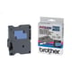 Brother TX-531 fita preto sobre azul 12 mm | BROTX531