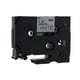 Q-Nomic TZe-222 fita 9mm texto vermelho sobre branco (8M) | QNTZe-222