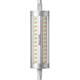 Philips lâmpada LED R7S luz quente regulável 14W | 100W