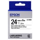 Epson LK-6WBN fita preto sobre branco 24 mm | EPSC53S656006