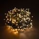 Luzes de natal 39 metros | branco extra quente e branco quente | 480 luzes LED