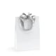 Saco para prenda | Verniz Cetim | Branco | 12 x 16 x 7 cm