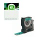 Q-Nomic S0720890 / 45809 fita preta sobre verde 19 mm | QNS0720890