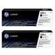 HP 201X Pack 2 toners pretos (CF400X) | HPBCF400XD