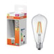 Osram lâmpada LED E27 Edison ST64 filamento luz quente 5,9 W | 60 W