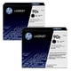HP 90X (CE390XD) pack de 2 toners pretos XL | HPB-CE390XD