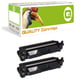 Q-nomic 30X (CF230X) Pack duplo toner preto XL | QNB-CF230XBK2X