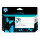 HP 730 (P2V62A) Tinteiro ciano | HPP2V62A