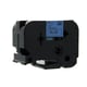 Q-Nomic TZe-561 fita 36mm texto preto sobre azul (8M) | QNTZe-561