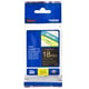 Brother TZe-344 fita 18mm texto dourado sobre preto (8M) | BROTZE344