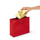 Saco para prendas | Verniz| Vermelho| 12 x 16 x 7 cm